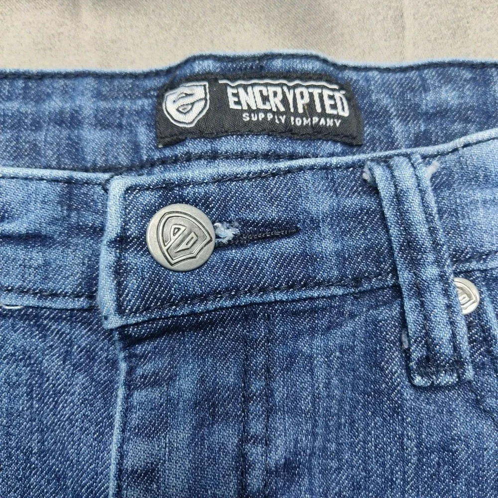 ENCRYPTED SUPPLY COMPANY Girls Size 14 The Collection Stretch‎ Denim Jeans